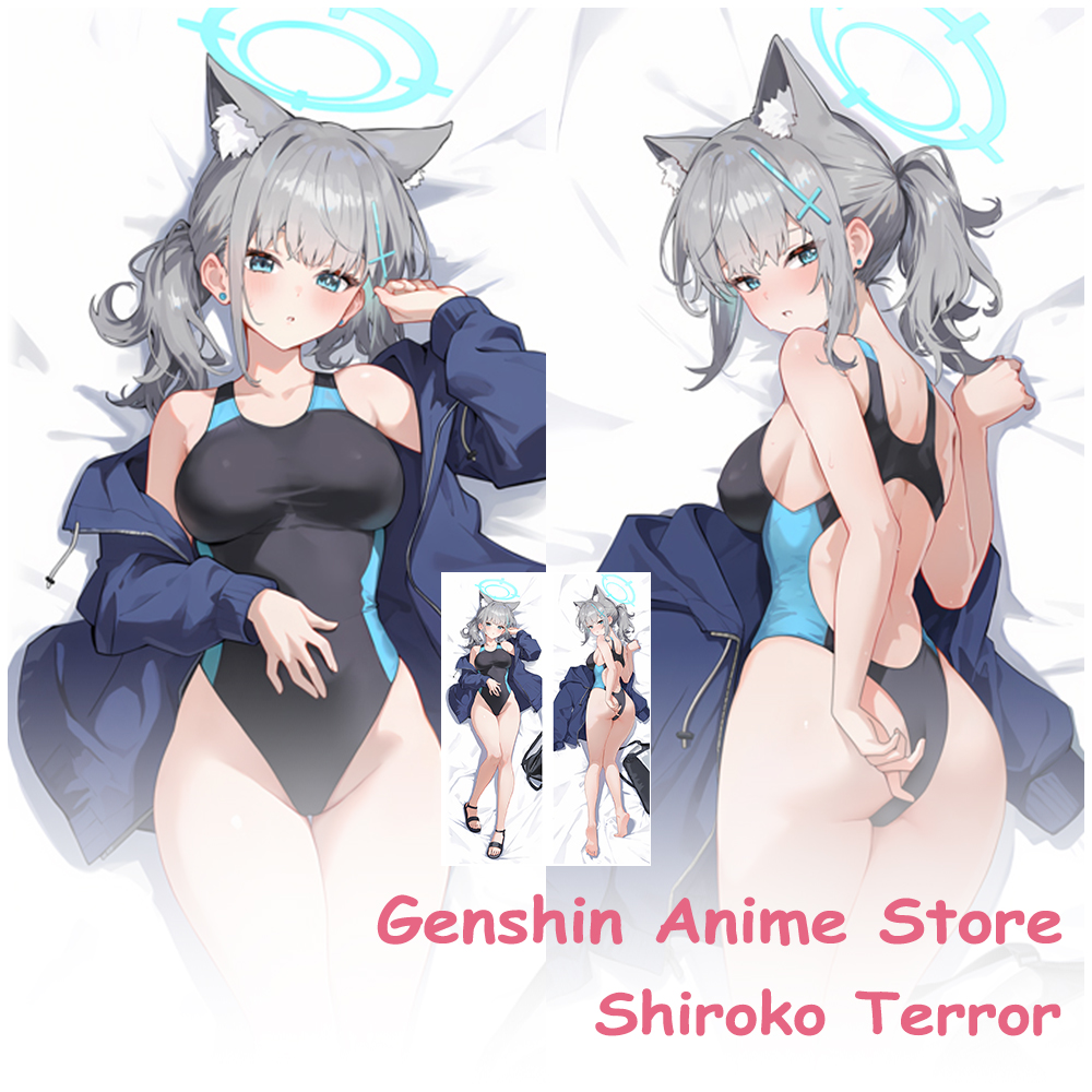 Cosplay Prop Blueprints - Game Blue Archive Shiroko Terror Fullbody