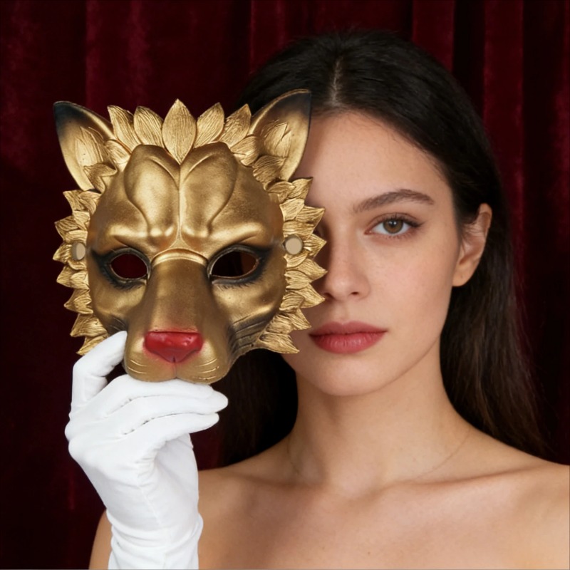 Cosplay Props Eva Foam - Vivid 3D PU Foam Lion Mask