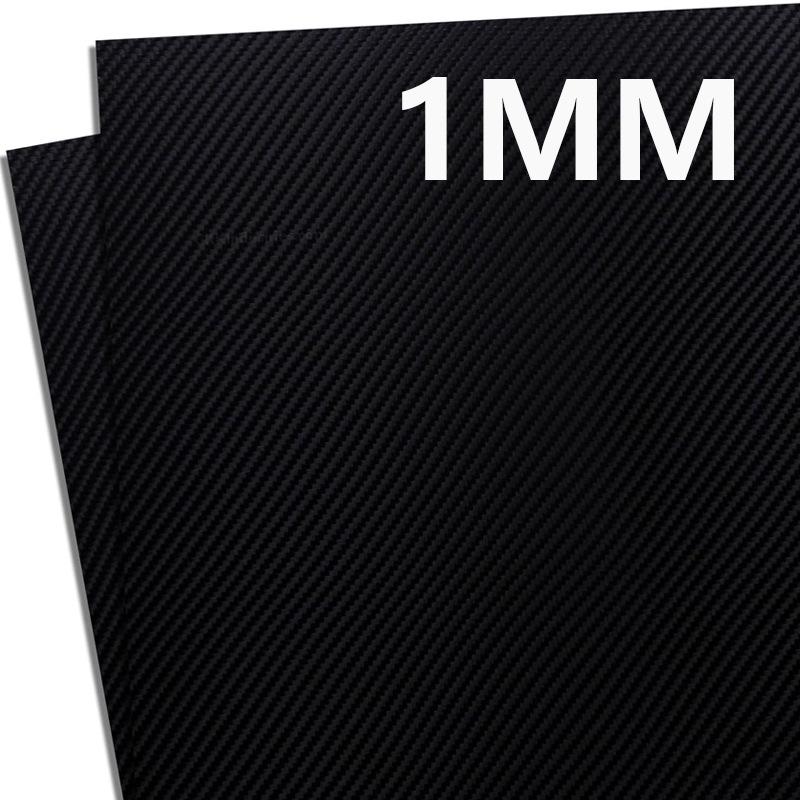 Worbla Thermoplastic - 5 Sizes 1MM Thickness Carbon Fibre
