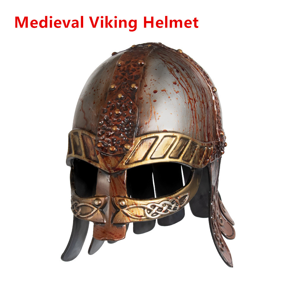 Cosplay Prop Foam - 1pcs Medieval Viking Helmet Renaissance Retro