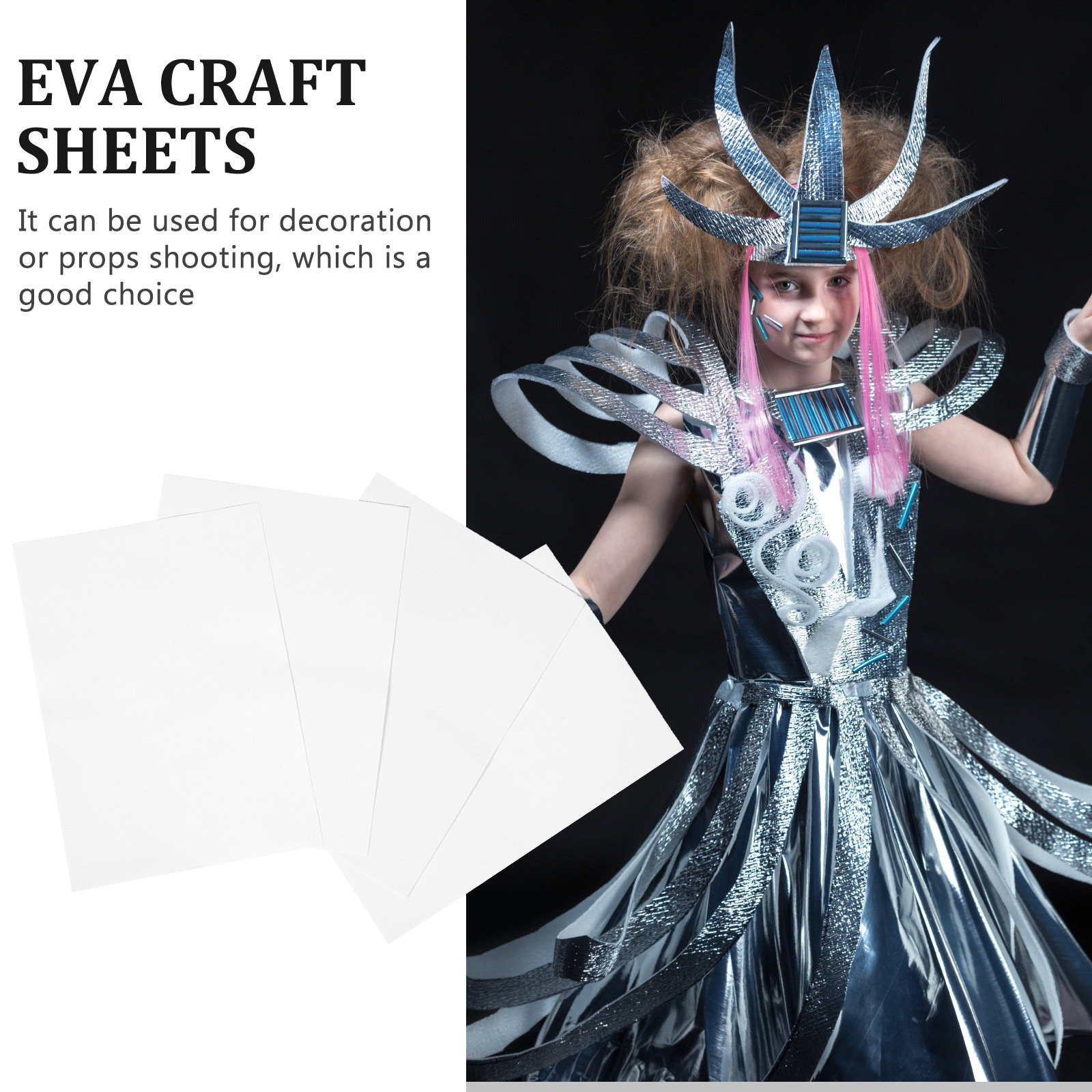 4Pcs Eva Foam Sheets for Cospl - огляд і ціна Cosplay Props Eva Foam