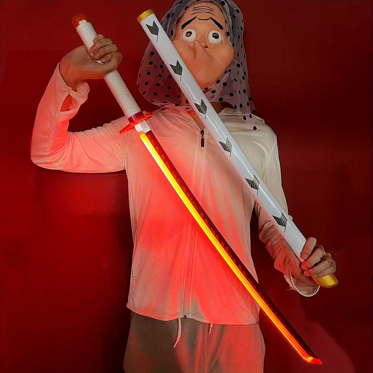 Luminous Demon Slayer Katana L - огляд і ціна Cosplay Prop Katana
