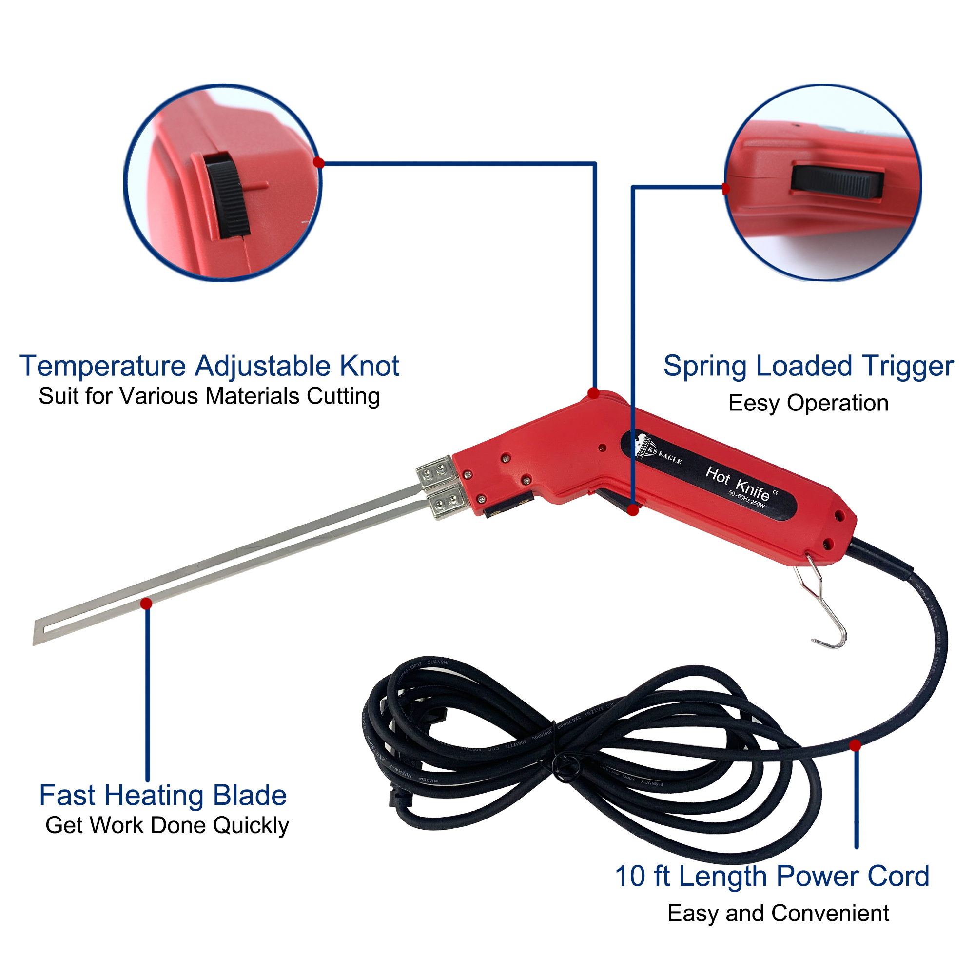 Electric Foam Cutter Kit Foam  - огляд і ціна Craft Knife Set
