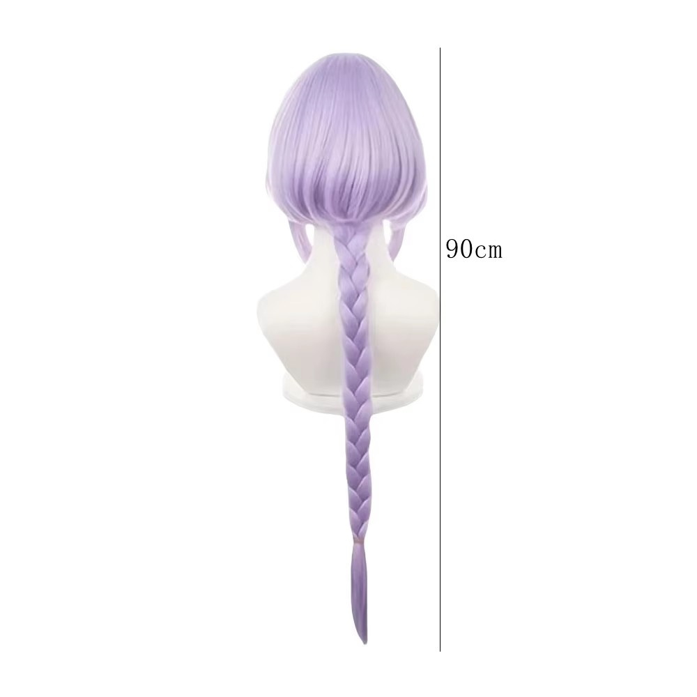 Anime Cosplay Qiqi Wig Long Br - огляд і ціна Frieren Cosplay Prop