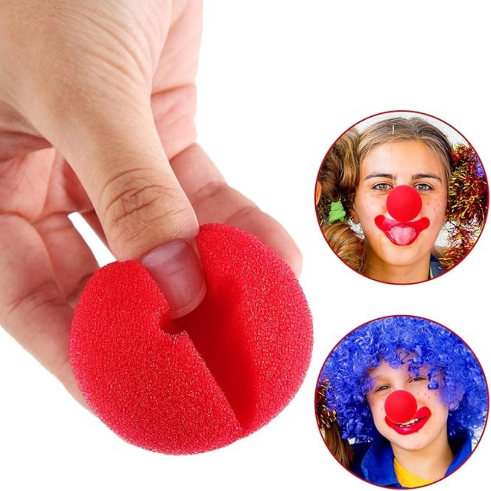 300Pcs -1 Red Funny Clown Nose - огляд і ціна Cosplay Prop Foam