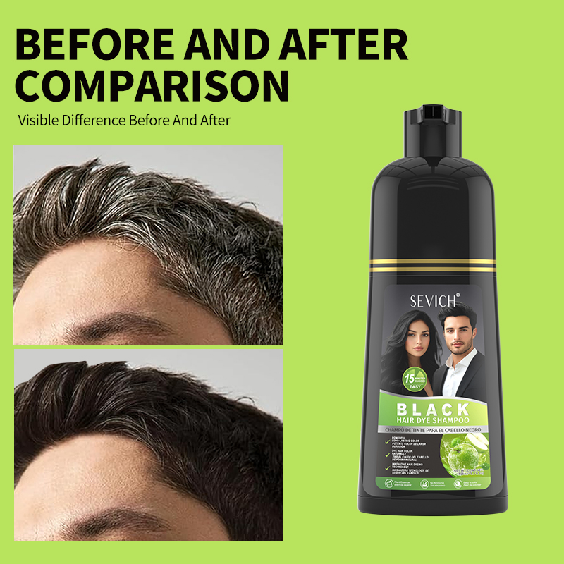 Green Apple Black Hair Dye Sha - огляд і ціна Hair Spray Color