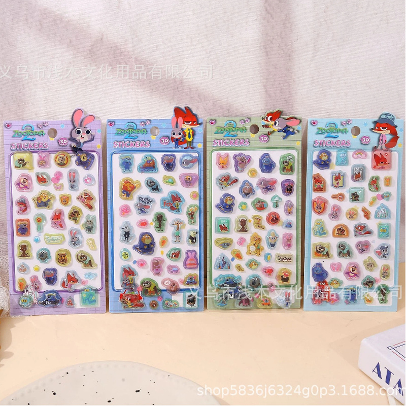 40pcs Kawaii Zootopia 3d Relie - огляд і ціна Cosplay Prop Diy