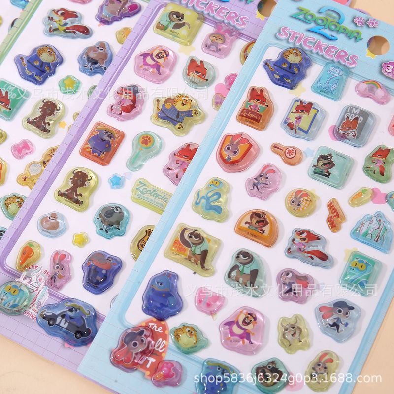 40pcs Kawaii Zootopia 3d Relie - огляд і ціна Cosplay Prop Diy