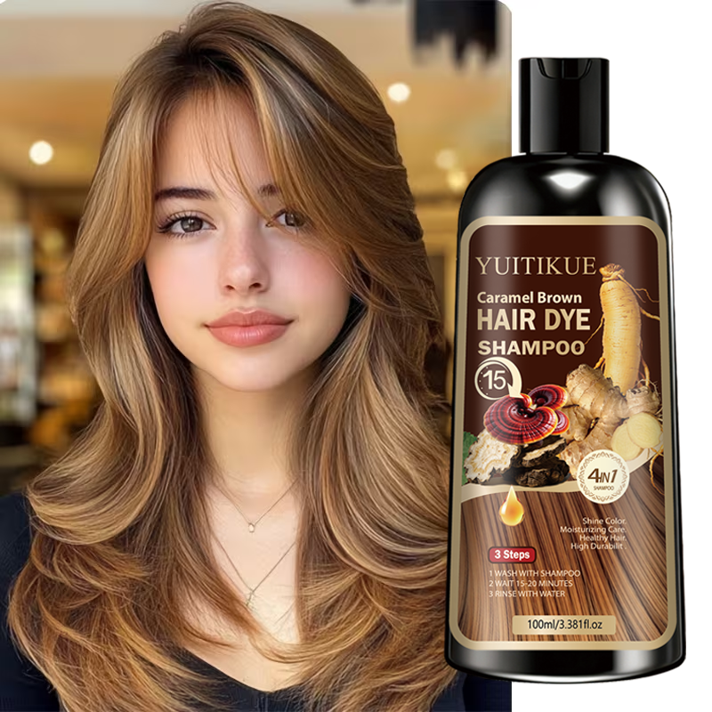 YUITIKUE Caramel Brown Hair Dy - огляд і ціна Hair Spray Color