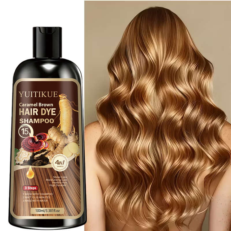 YUITIKUE Caramel Brown Hair Dy - огляд і ціна Hair Spray Color