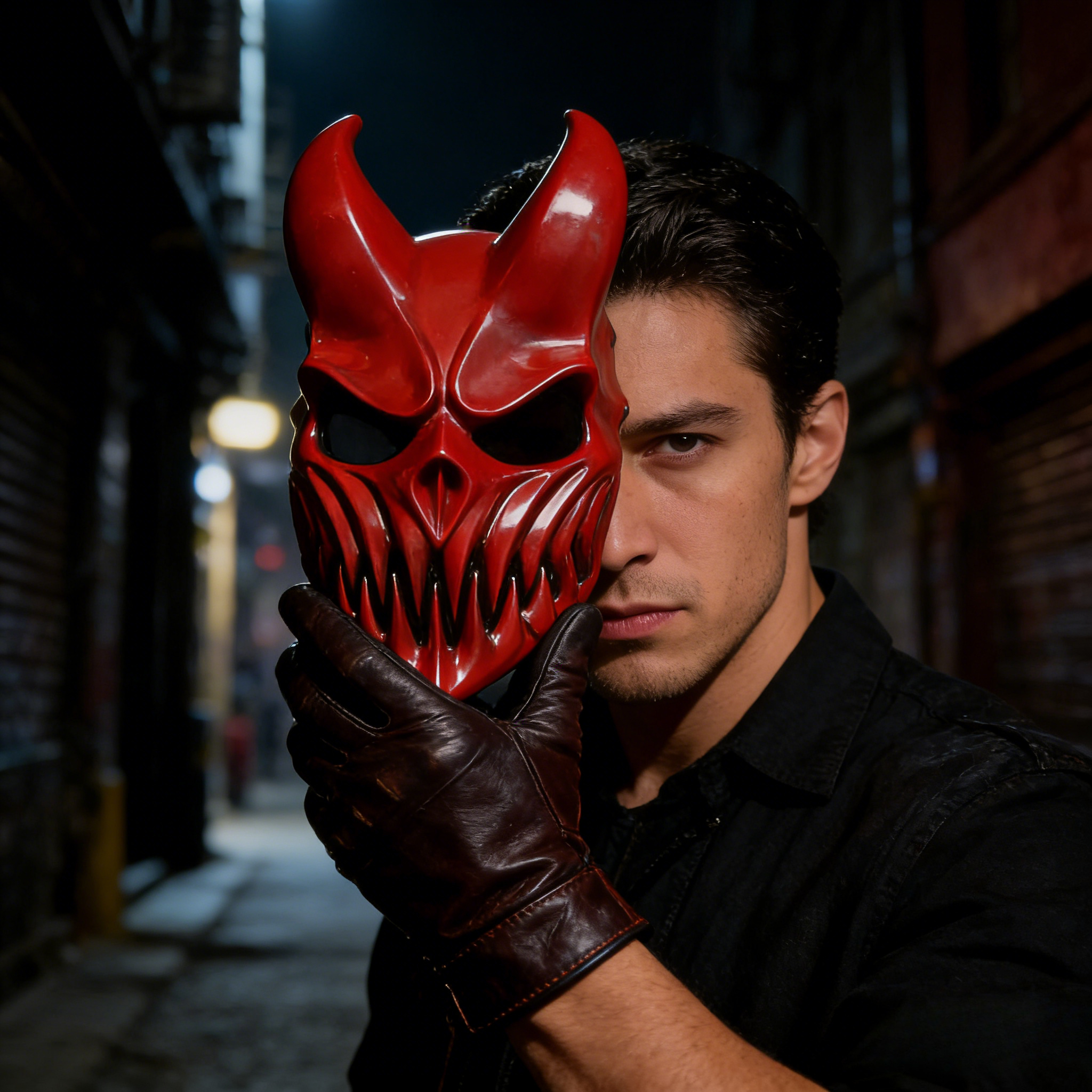 PVC Mask With Movable Mouth Ru - огляд і ціна Cosplay Prop Foam