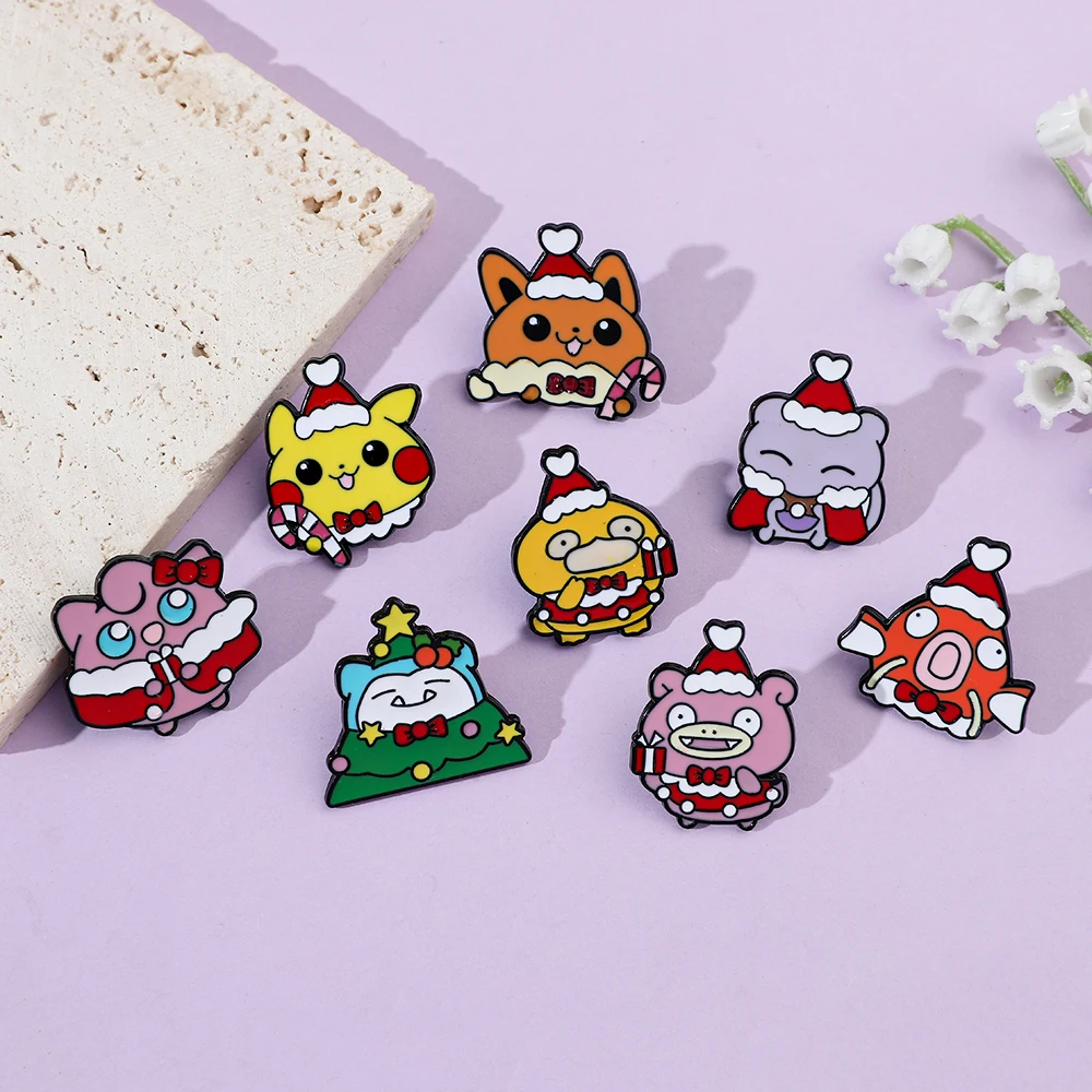 8 Pcs Christmas Slowpoke Brooc - огляд і ціна Cosplay Prop Bag