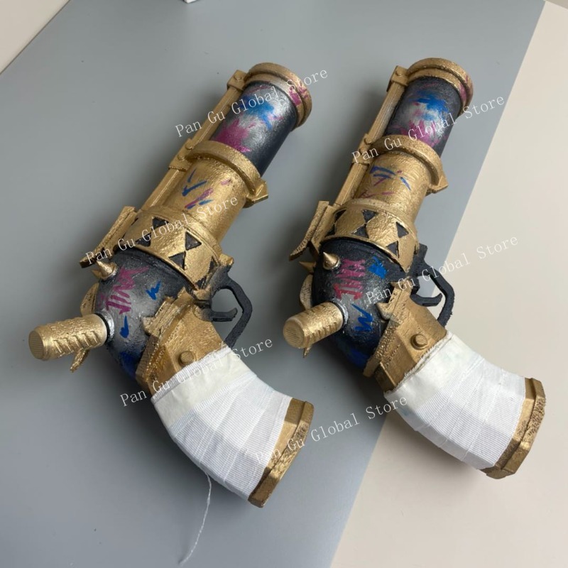 28cm/11.02in Jinx Pistol Custo - огляд і ціна Cosplay Prop Katana