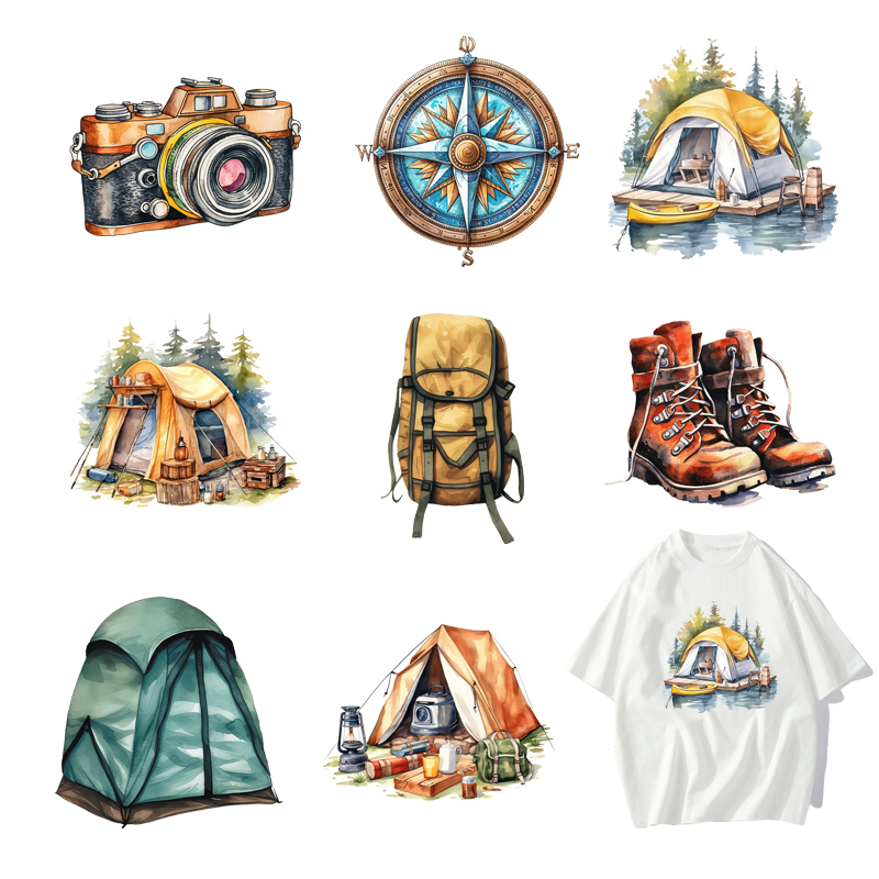 Watercolor outdoor camping cam - огляд і ціна Worbla Thermoplastic