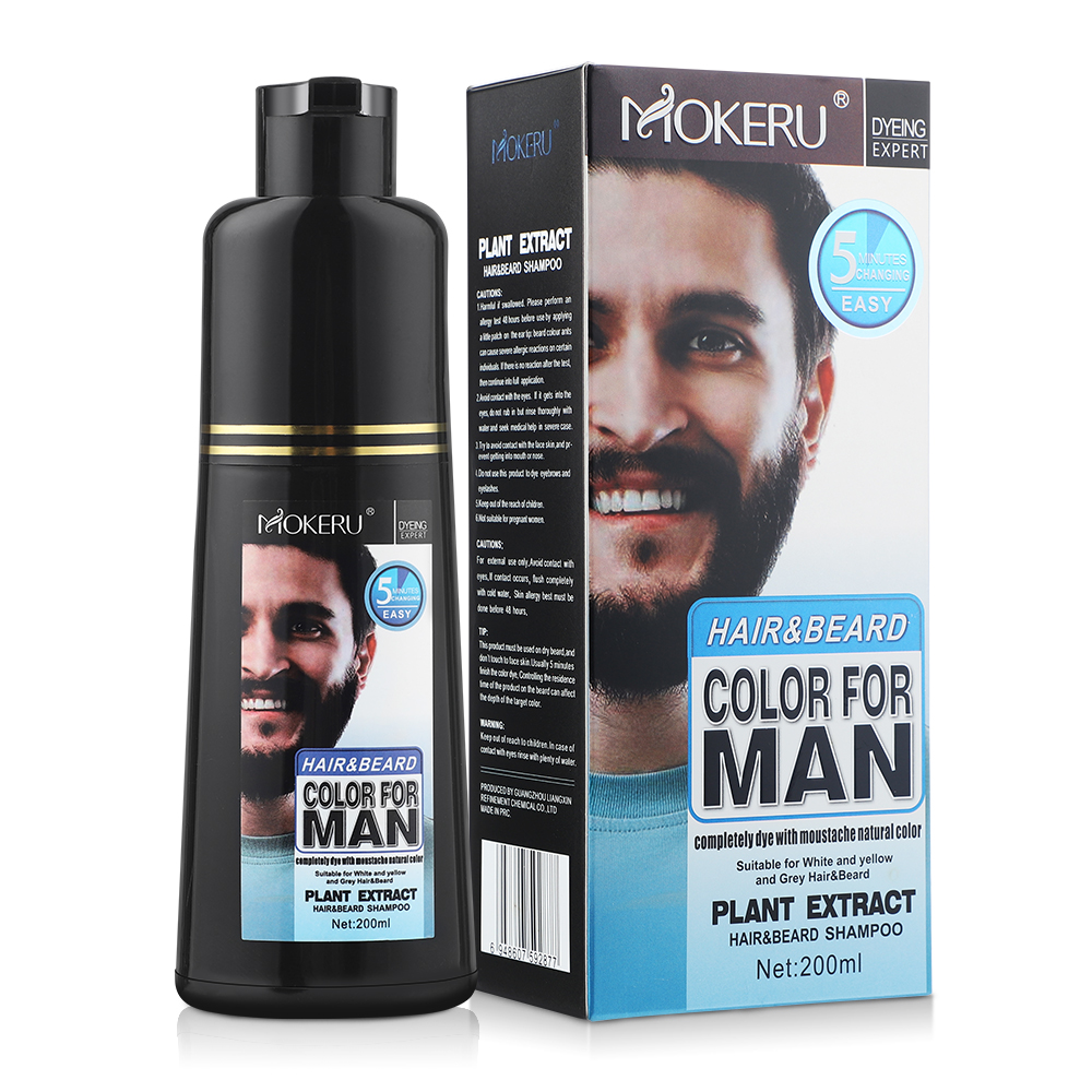 Natural Permanent Beard Dye Sh - огляд і ціна Hair Spray Color