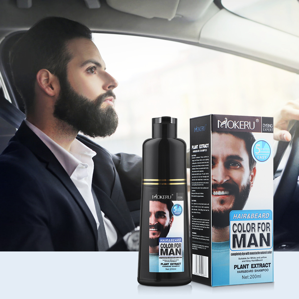 Natural Permanent Beard Dye Sh - огляд і ціна Hair Spray Color