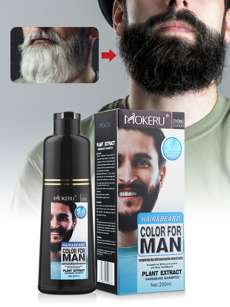 Natural Permanent Beard Dye Sh - огляд і ціна Hair Spray Color