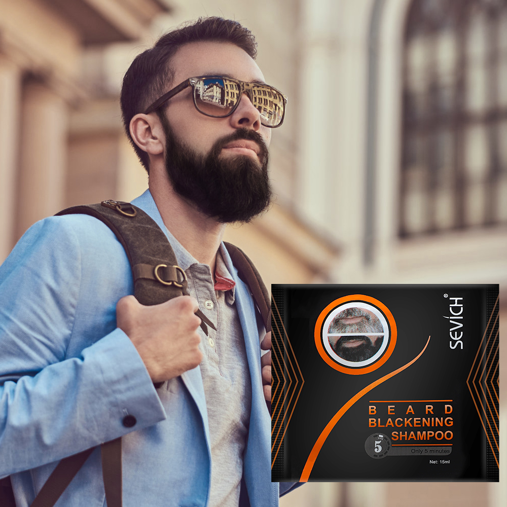 Instant Hair Dye Black Beard S - огляд і ціна Hair Spray Color