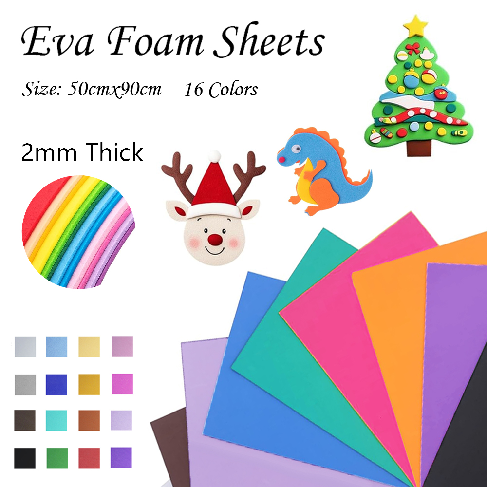 16 Colors Colorful EVA Foam Sh - огляд і ціна Cosplay Props Eva Foam