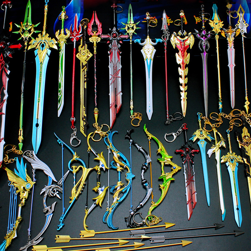 Impact Sword Keychains Cosplay - огляд і ціна Keyblade Cosplay Prop