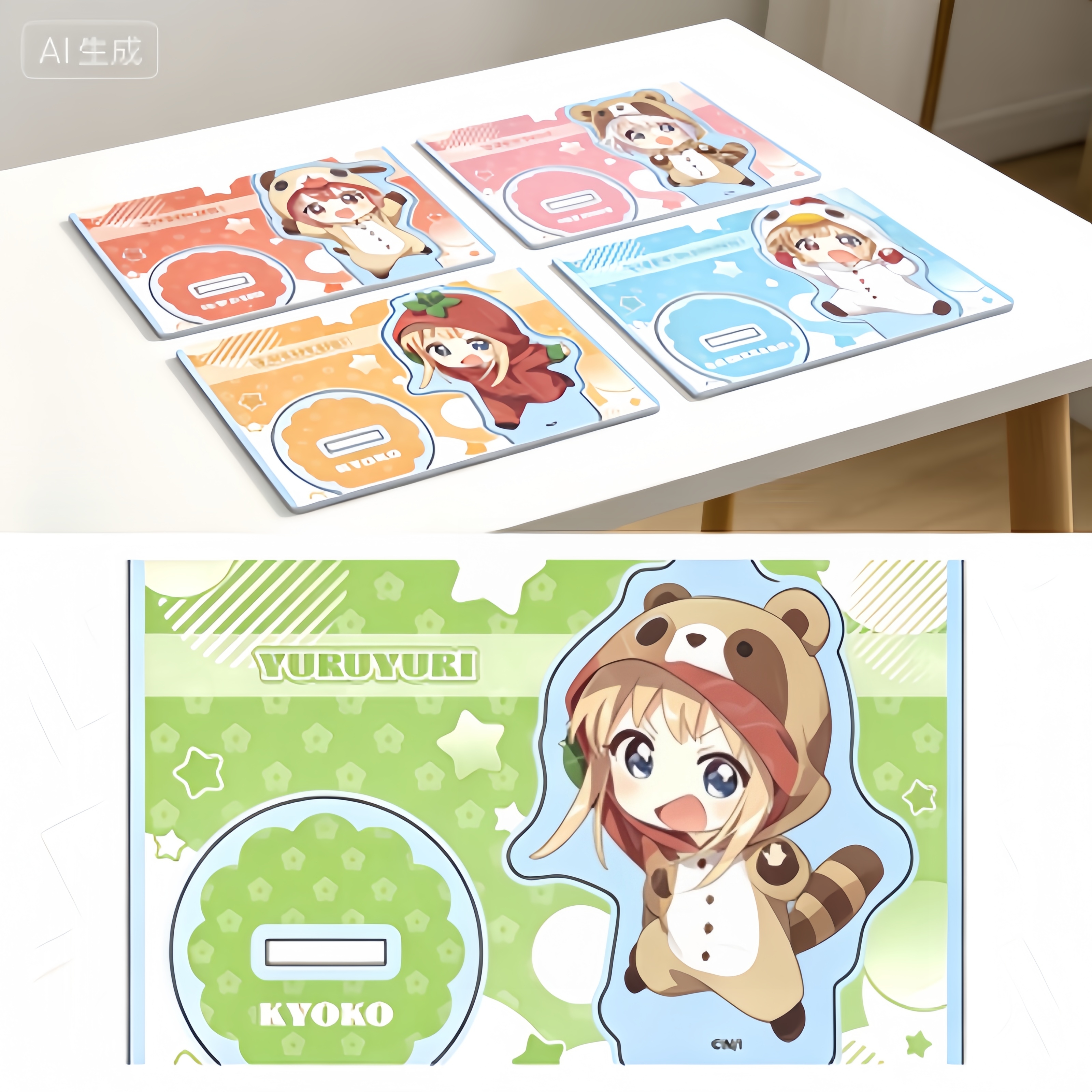 Wholesale Anime YuruYuri Acryl - огляд і ціна Cosplay Prop Painting