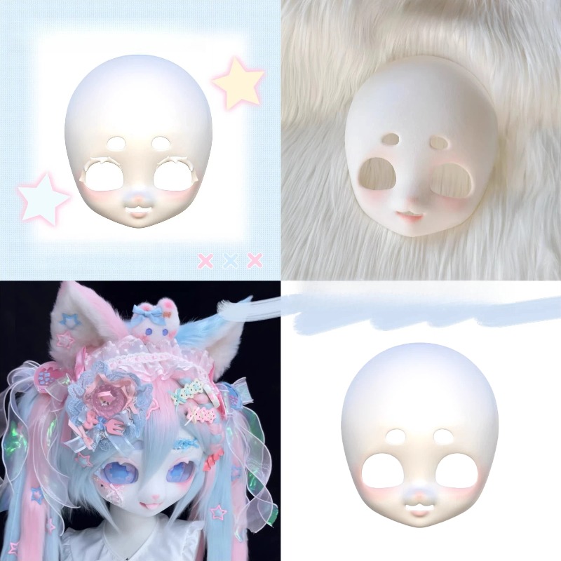 Kig Mask Skull DIY Fursuit Cos - огляд і ціна Cosplay Prop Diy