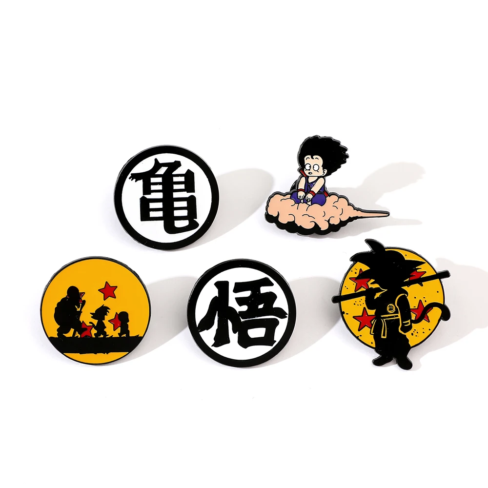 6 Pcs Hot Blooded Anime Brooch - огляд і ціна Cosplay Prop Bag