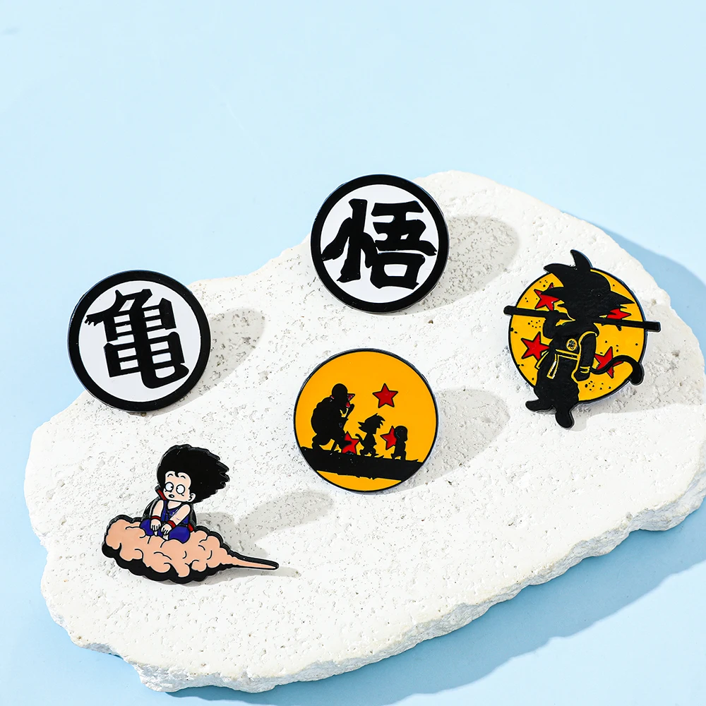 6 Pcs Hot Blooded Anime Brooch - огляд і ціна Cosplay Prop Bag