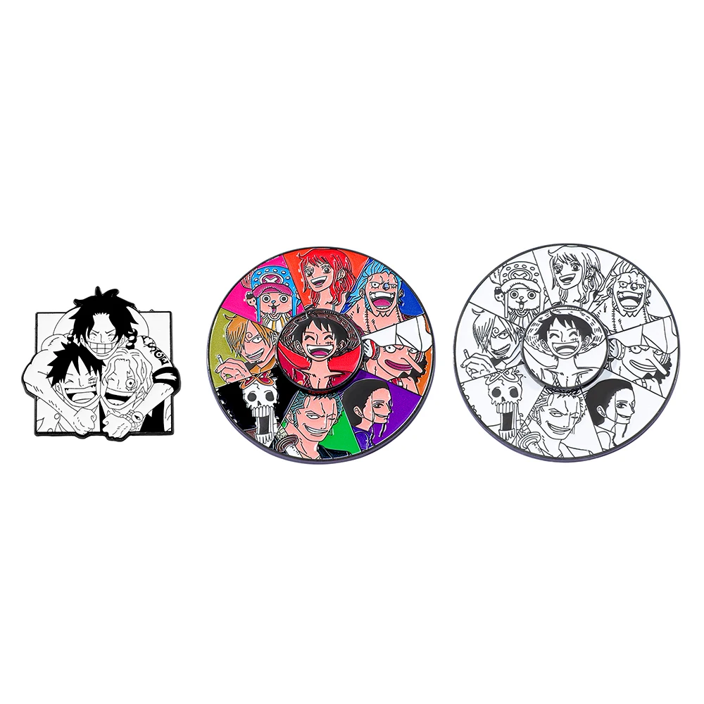 3 Pcs Anime One Piece Brooch L - огляд і ціна Cosplay Prop Bag