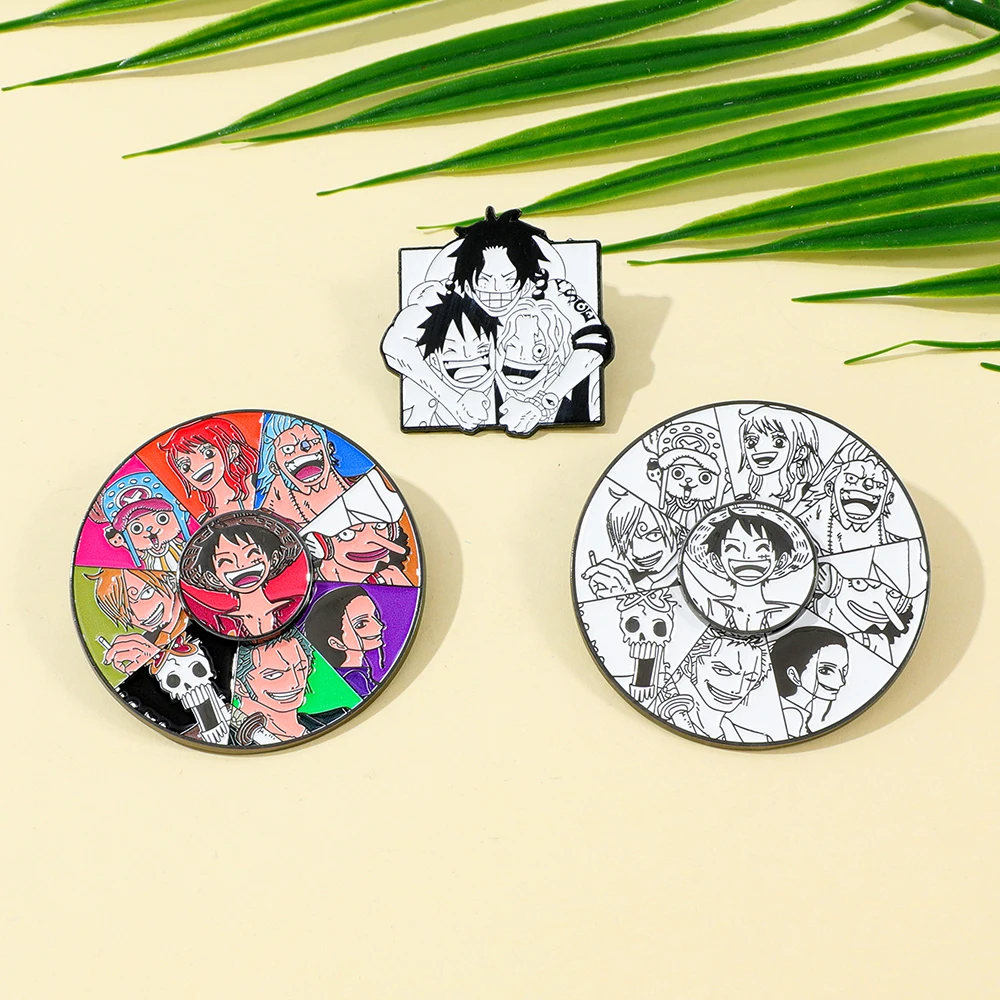 3 Pcs Anime One Piece Brooch L - огляд і ціна Cosplay Prop Bag